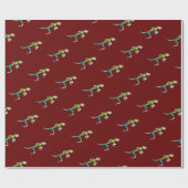 ゲール族のフットボール ラッピングペーパー (フラット)