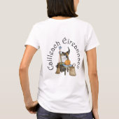 ゲール語の「アイルランドの魔法使い」 Tシャツ (裏面)