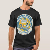 ゲーンマシン バイオインフォマティクスの未来を組み立てる Tシャツ (正面)