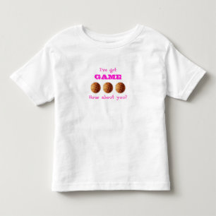 ゲー得ムガールズバスケットボールTシャツ トドラーTシャツ