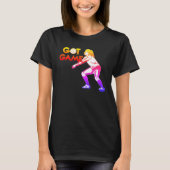 ゲー得ムバレーボールTシャツ Tシャツ (正面)