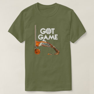 ゲー得ム(バスケットボール) Tシャツ