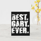 ゲー最高のリーエバー誕生日名シャツユーモアのジョークGary カード (黄色い花)