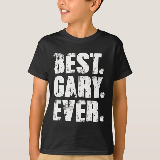 ゲー最高のリーエバー誕生日名シャツユーモアのジョークGary Tシャツ (正面)
