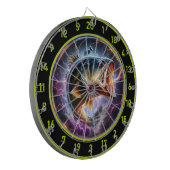 ゲー素朴ム愛好家のためのバスアート ダーツボード (正面左)