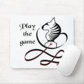 ゲー遊ム・ブル・テリア マウスパッド (マウス)