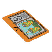 ゲー間抜けム番組の漫画 マグネット (右側)