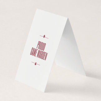 ゲ誇りを持ったーム係 名刺