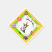 コおもしろいルギドナツバースデーパーティナプキン スタンダードカクテルナプキン (角)