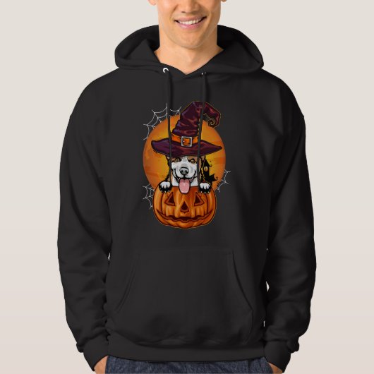 コおもしろいルギパンプキンハロウィーン パーカ (正面)