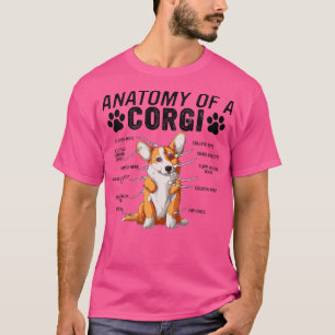 コおもしろいルギ犬の動物愛者Mの解剖学 Tシャツ