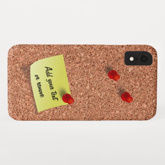 コおもしろいルク製ボード、ポストに文字をカスタマイズ可能 Case-Mate iPhoneケース (裏面(横))