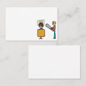 コおもしろいレー理容師スウィニートッド 名刺 (正面/裏面)