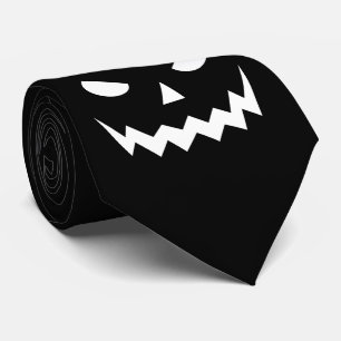 コおもしろいレー·ハロウィーンのカボチャのちょうちん·パンプキン ネクタイ