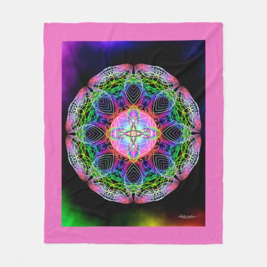 コアエネルギー フリースブランケット (正面)