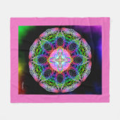 コアエネルギー フリースブランケット (正面(横))