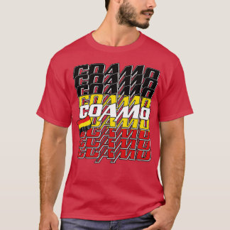 コアミカスケード文字1 Tシャツ