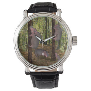 コアラおもしろい・ワナベ海馬 腕時計