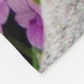 コアラおよび蘭 フリースブランケット (角)