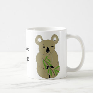 コアラが大好きです コーヒーマグカップ