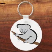 コアラが木に生えている キーホルダー (正面)