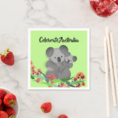 コアラとジョーイ スタンダードカクテルナプキン (インサイチュ)