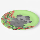 コアラとジョーイ ペーパープレート (アングル)