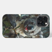 コアラとユーカリ iPhoneケース (裏面横)