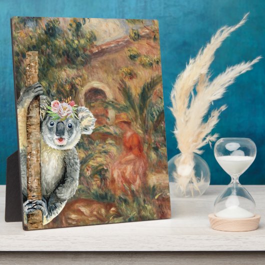 コアラとルノアールズファームハウス フォトプラーク (側面)