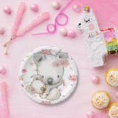 コアラのお母さんおよびベビー ペーパープレート (パーティー)