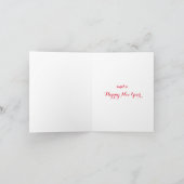 コアラのかわいい水彩画の芸術のクリスマスカード シーズンカード (内部)