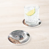 コアラのオーストラリアのかわいい奥地に国動物 コースター (側面)