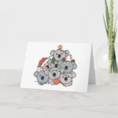 コアラのクリスマスツリー ファニー アニマル クリスマス ホリデー (正面)