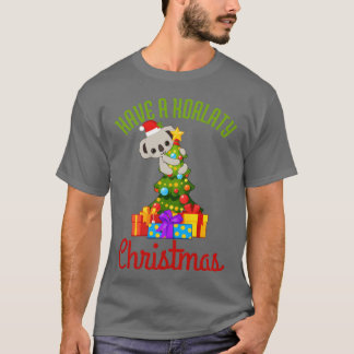 コアラのクリスマス男子 Tシャツ