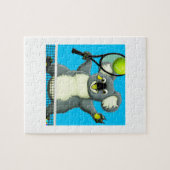 コアラのテニス遊のパズル ジグソーパズル (横)