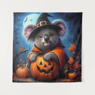 コアラのハロウィンコスチューム タペストリー