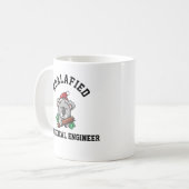 コアラのバイオメディカルエンジニア コーヒーマグカップ (正面左)