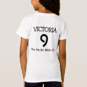 コアラのピックルボール Tシャツ (裏面)