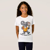 コアラのピックルボール Tシャツ (正面フル)