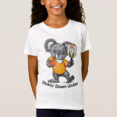コアラのピックルボール Tシャツ (正面)