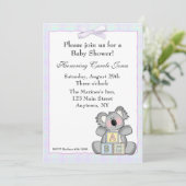 コアラのブロック 招待状 (スタンド正面)