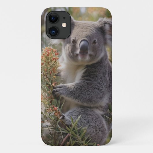 「コアラのヘイブン：グリの木に隠れた」 Case-Mate iPhoneケース (裏面)