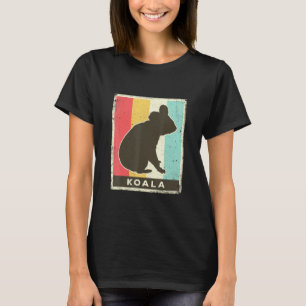コアラのポスター動物 Tシャツ