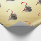 コアラのミイラおよびJoeyの登山のキャンディ・ケーン ラッピングペーパー (角)