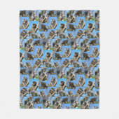 コアラの不思議：心あたたまる写真集 フリースブランケット (正面)