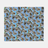 コアラの不思議：心あたたまる写真集 フリースブランケット (正面(横))