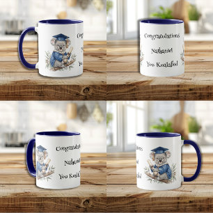 コアラの卒業お祝いマグカップ "You Koalafied" マグカップ
