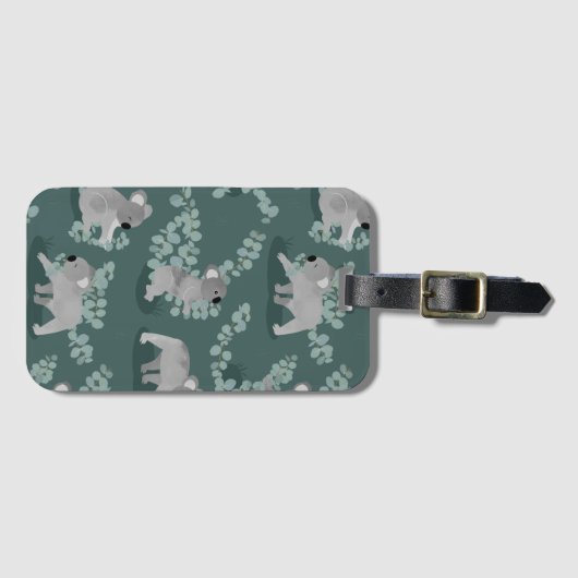 コアラの収集 ラゲッジタグ (正面横)