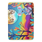 コアラの月夜 バスマット (正面縦)