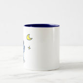 コアラの月-青 ツートーンマグカップ (中央)